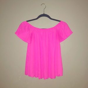 Pink luxury shirt: like new!